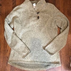 The North Face Green Pullover size Large